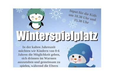 Winterspielplatz